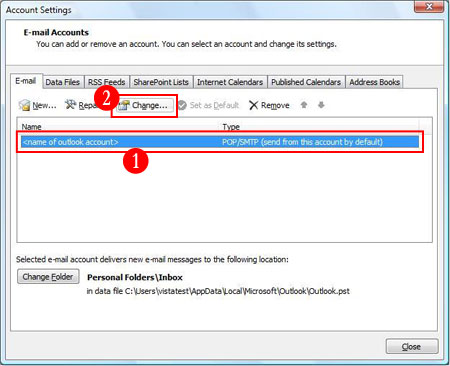 Email Outlook 2007 02 Change