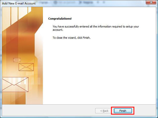 Email Outlook 2007 07 Finish
