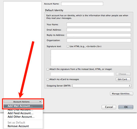 Email Tbird 02 Add Mail Account