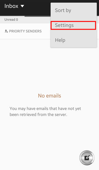 Email Android 02 Settings