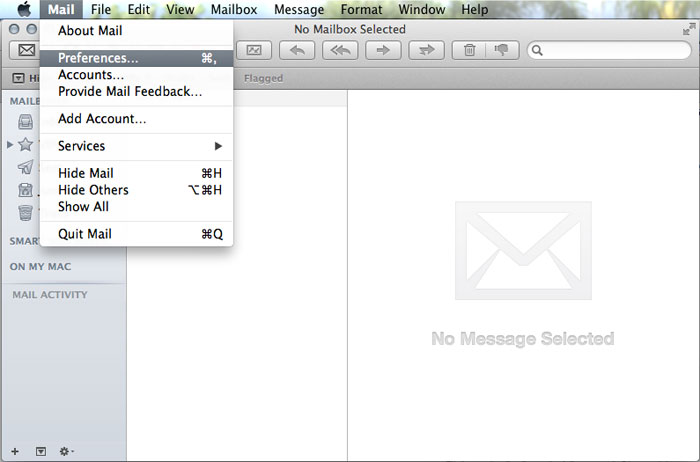 Email Mail 01 Preferences