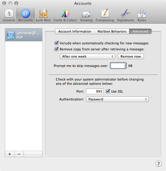 Email Mail 11 Advanced