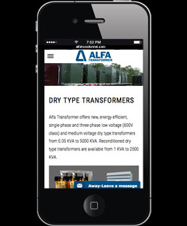 Web design web development HTML CSS PHP Javascript Alfa Transformer Fort Smith Arkansas